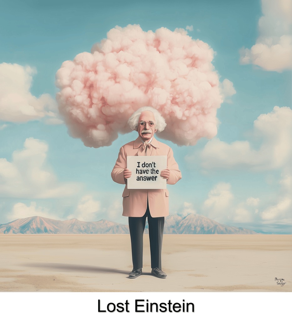 Lost Einstein, œuvre générative de Morgane Soulier