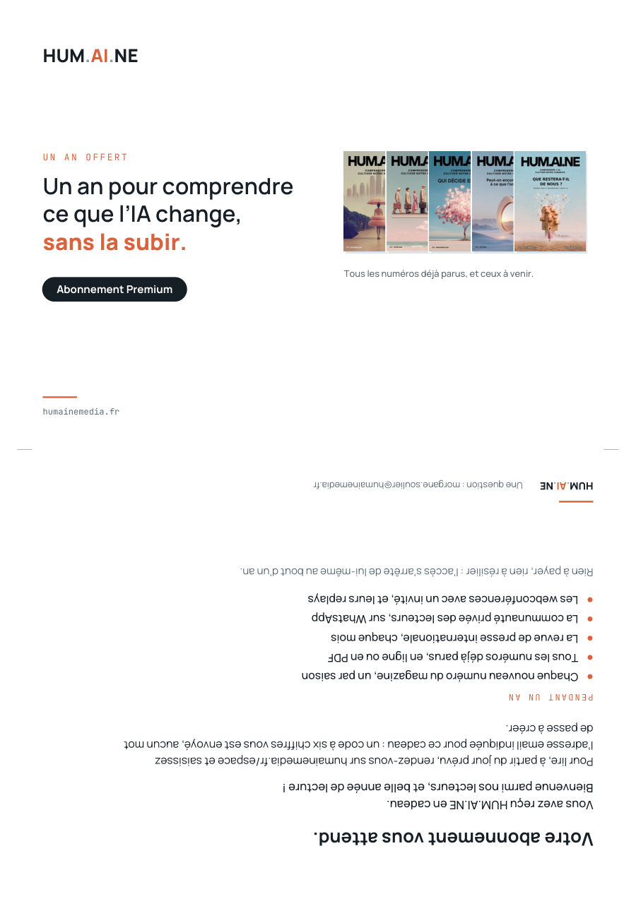 Exemple&nbsp;: la carte Premium à imprimer sur une feuille A4, la couverture en haut, le dos en bas, imprimé tête-bêche pour le pliage. La carte Standard présente les avantages du Standard.