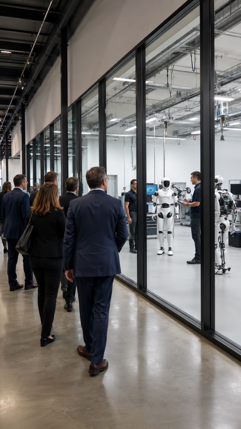 Exploration HUM.AI.NE dans un laboratoire de robotique